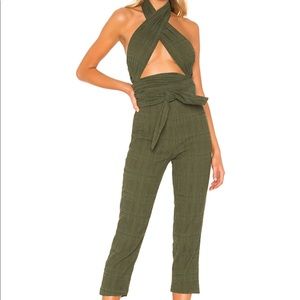 Jamie Jumper in moss green from Tularosa